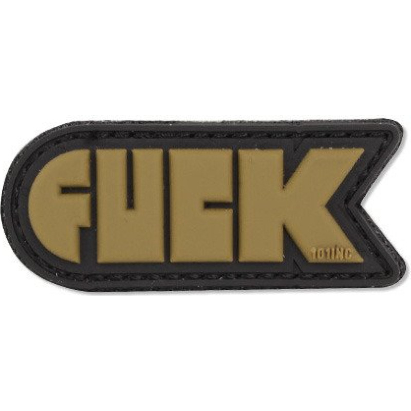 101 Inc. - 3D ielāps - F*ck - OD Green - 444130-5138