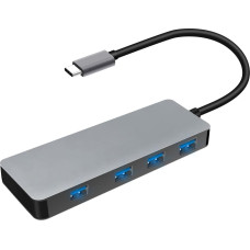 Platinet PMMA9071 USB Hubs 1 x 4 Sadalītājs  Melns