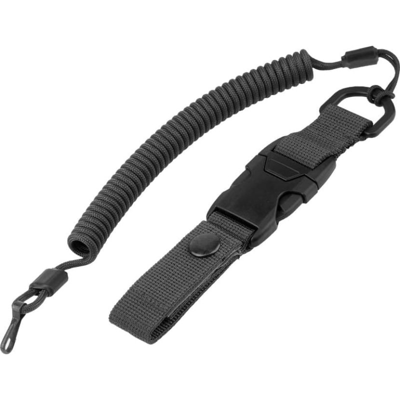 Edcx - Elastīga štrope ar ātri noņemamu jostas cilpu - melna - 2210