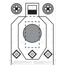 Helikon - RXQT - šautenes vingrinājums/kvalifikācijas mērķis - RT-RXQ-PA-20