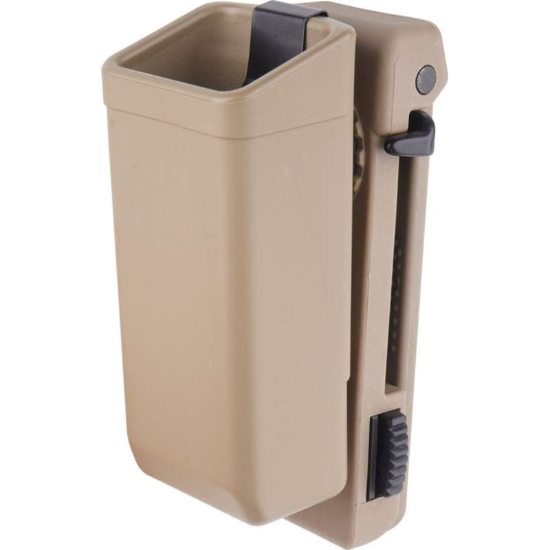 Euro Security Products (Esp) ESP&nbsp;&mdash; plastmasas turētājs dubultā slāņa 9&nbsp;mm žurnālam&nbsp;&mdash; UBC-02 stiprinājums&nbsp;&mdash; Khaki&nbsp;&mdash; MH-14
