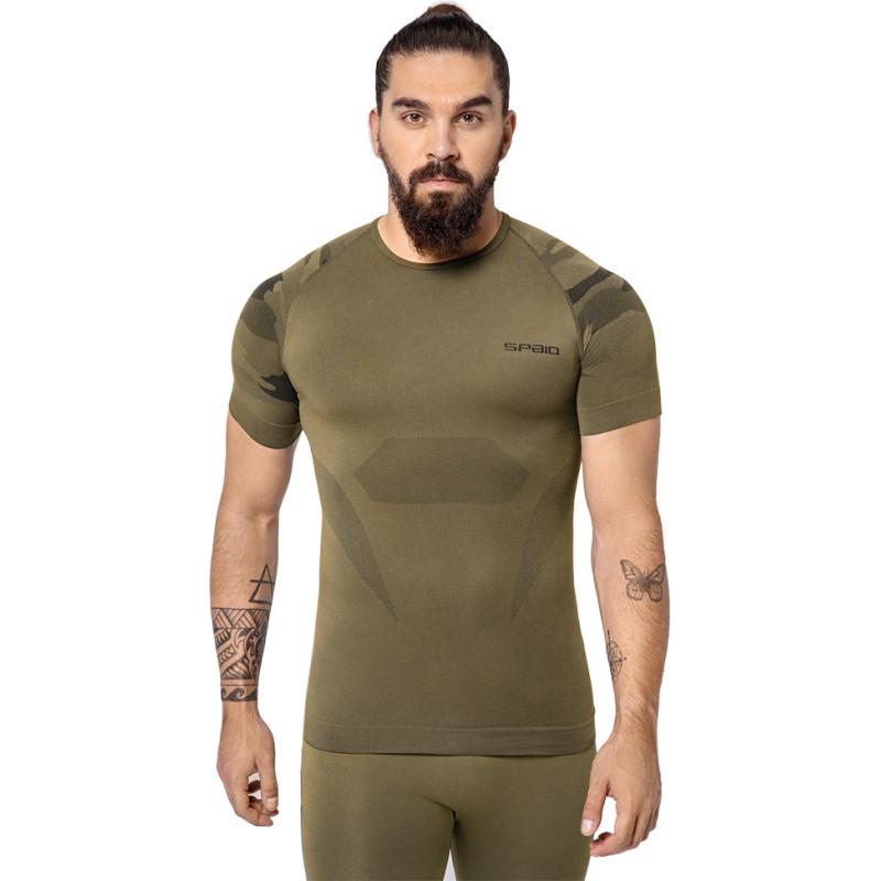 Spaio - Tactical Thermal T-krekls - Forest Green (L)