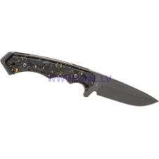 Defcon D2 Fixed Blade Gold Flecks Handle