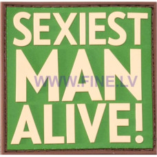 JTG Sexiest Man Alive Rubber Patch