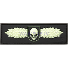 JTG SOF Skull Badge Rubber Patch