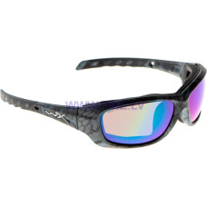 Wiley X WX Gravity Captivate Polarized Green Mirror