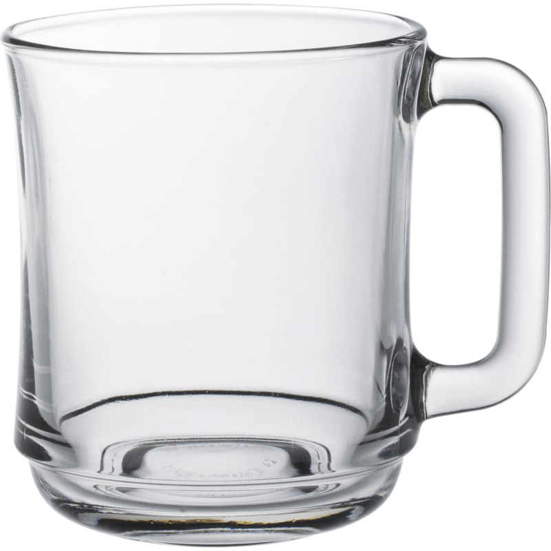 Duralex LYS stikls ar rokturi 250 ml caurspīdīgs - komplektā 6 gab.