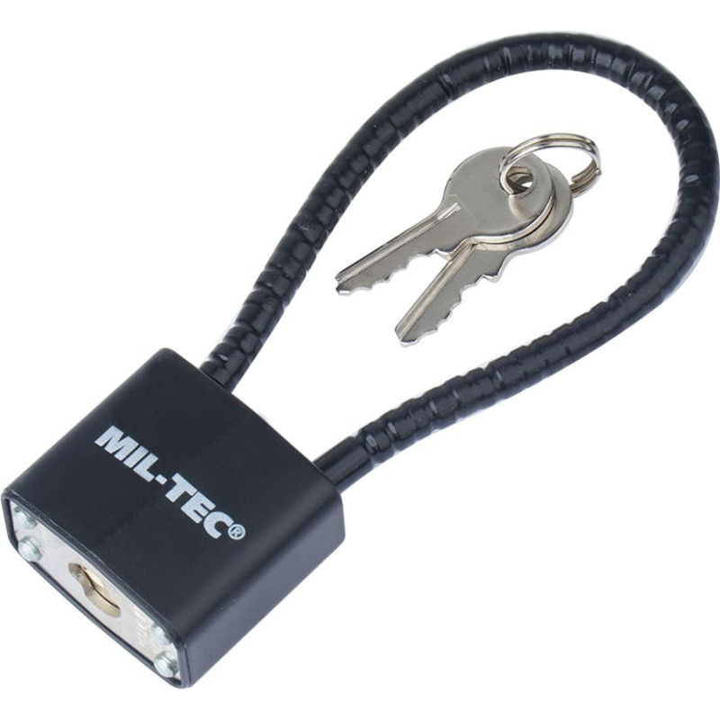 Mil-Tec - Ieroču drošības piekaramā atslēga - 20 cm - Melns - 15925150