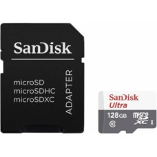 Sandisk Ultra microSDXC 128GB + Adapter