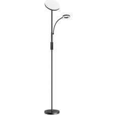 BlitzWill BWL-FL-0001 Double Floor Lamp  with remote 36W (black)