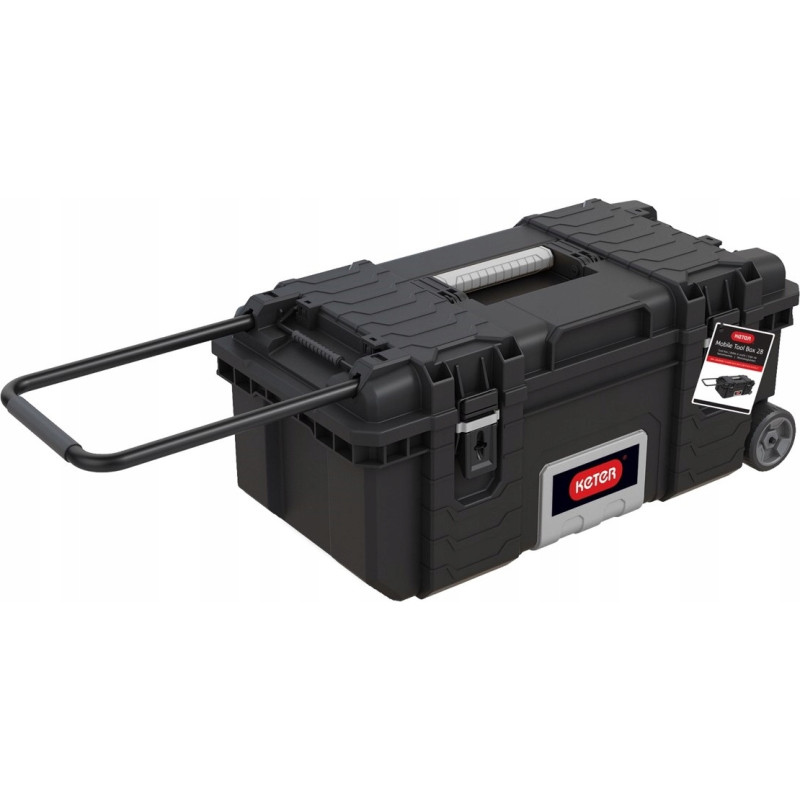 Keter Diy Instrumentu kaste uz riteniem Gear Mobile Tool Box 28