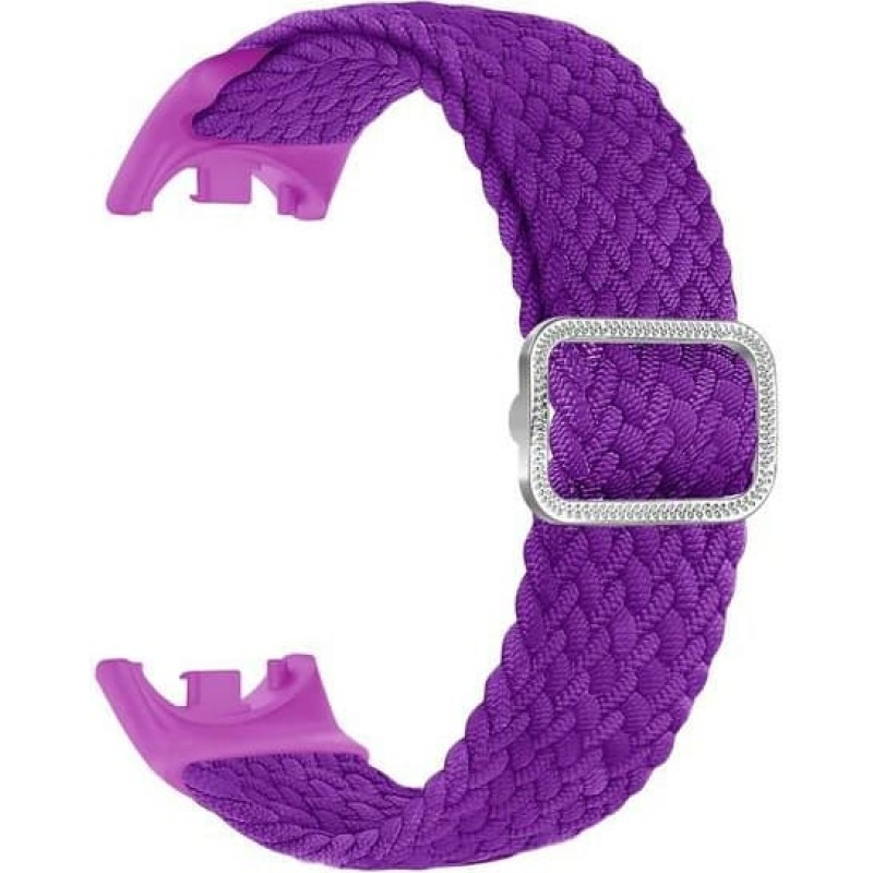 Beline pasek Mi Band 8 Nylon fioletowy|purple