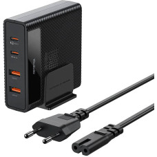 GaN 100W charging station Mcdodo CH-1802, 2x USB-C, 2x USB-A (black)