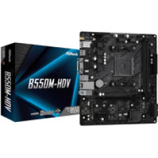 ASRock B550M-HDV - Motherboard - micro ATX - Socket AM4 - AMD B550 4710483931635