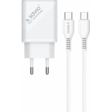 Lādētājs Savio USB Quick Charge 18W