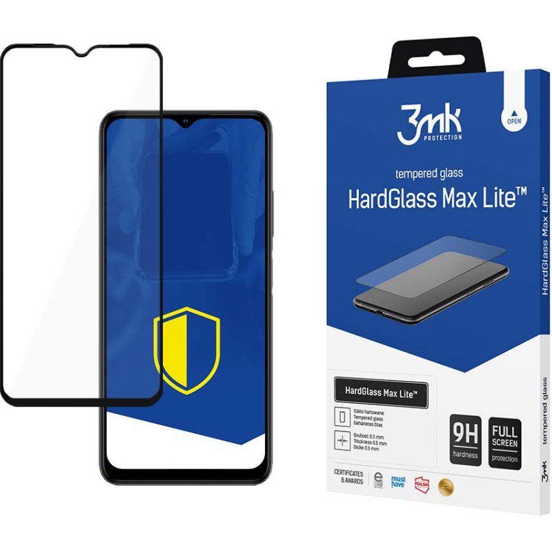 ZTE Blade A73 - 3mk HardGlass Max Lite™ screen protector