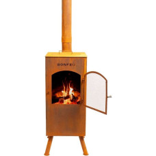 Inny BonFeu BonCarré garden fireplace rusty 3503R