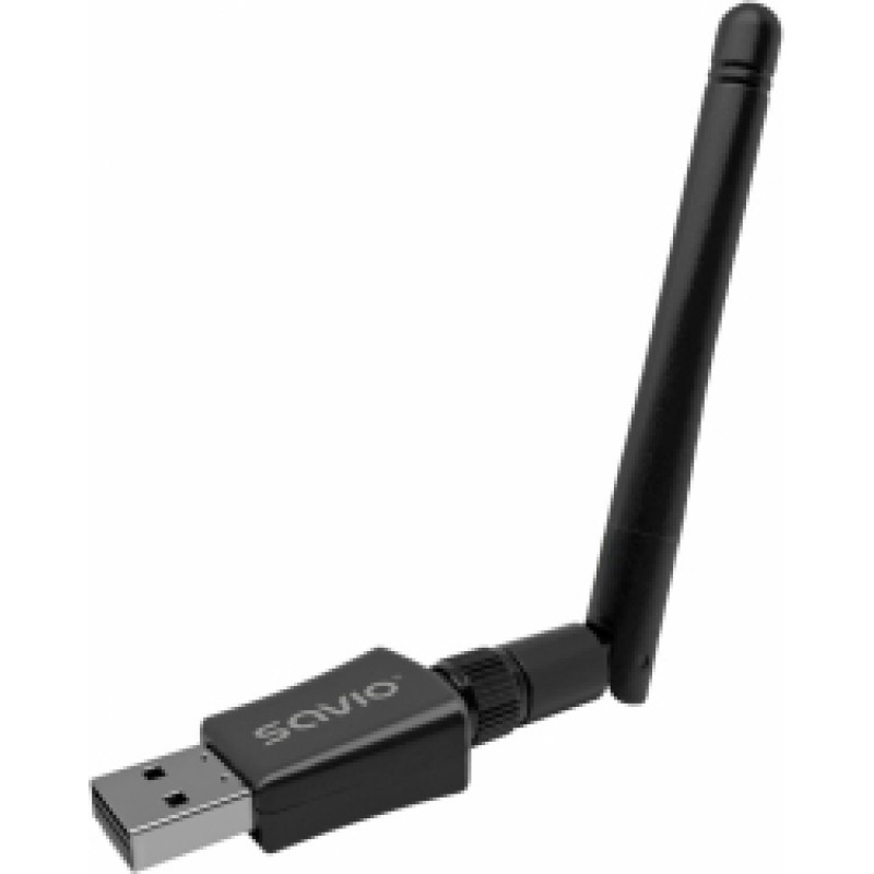 Tīkla adapteris Savio USB Wi-Fi Dongle Adapter AK-61