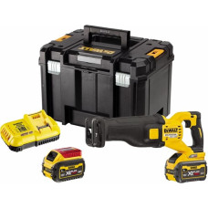 Dewalt-Maszyny bezvadu virzuļzāģis 54 V FLEXVOLT, Li-lon, 2 x 9,0 Ah, TSTAK, DeWalt [DCS389X2-QW]