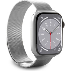 Puro Milanese Stainless Steel Apple Watch Band 38|40|41mm - Silver