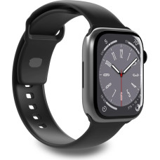 Puro Icon Silicone Strap for Apple Watch 38 | 40 | 41 mm - Black (2 pcs.)