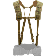 Templars Gear - X-Harness 4 punktu taktiskie balsti - MOLLE - MultiCam - TG-X-HAR-MC