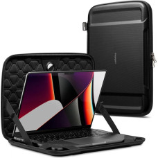 Spigen Rugged Armor Pouch Pro cover for a 13-14" laptop - black