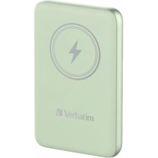Verbatim Powerbank indukcyjny `n` Go 15W 10000mAh Wireless Magnetic zielony|green 32246