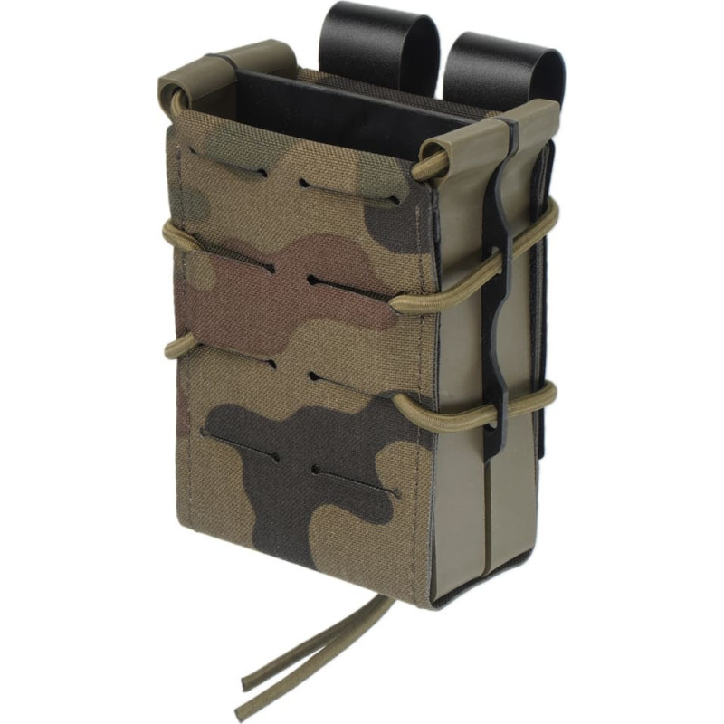 Templars Gear - Divkār&scaron;s AR/AK &scaron;autenes maciņ&scaron; DFMR - PL Woodland - TG-DFMR-WZ93