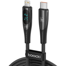 Toocki Charging Cable USB C-L, 1m, PD 27W (Black)