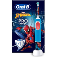 Oral-B Vitality PRO Kids Spiderman Electric Toothbrush  Blue  Oral-B