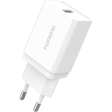 Foneng Wall charger K300 - USB - 18W 3A white