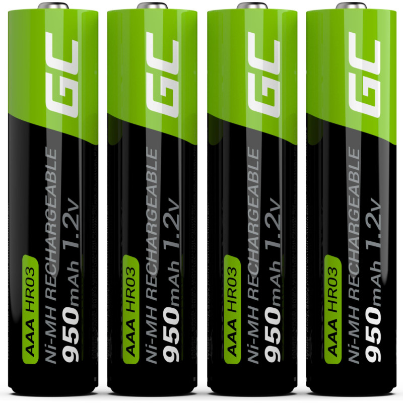 Green Cell 4x Akumulator AAA HR03 950mAh