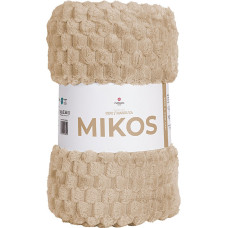 MIKOS dekoratīvā sega, izmērs 200x220cm, krāsa 009 tumši bēša MIKOS0/CODE/009/200220/1