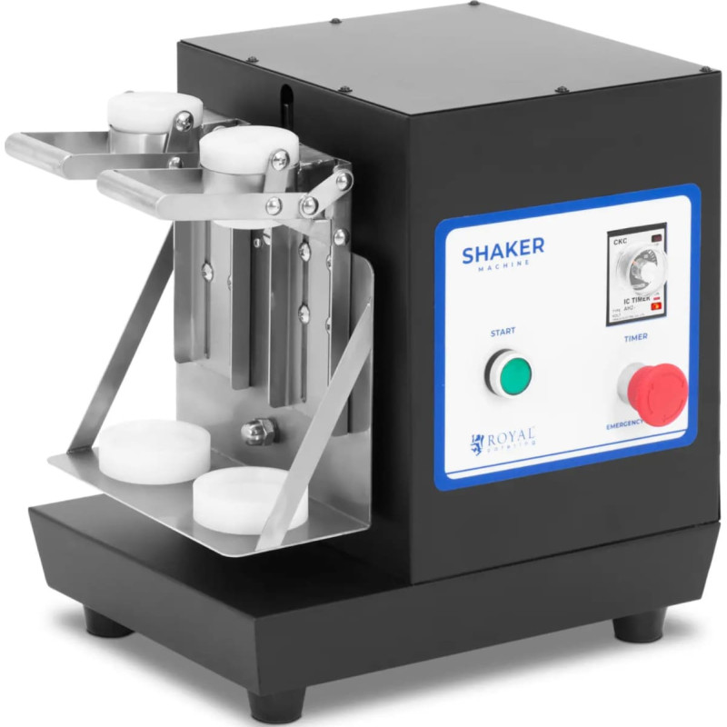 Royal Catering Kokteiļu &scaron;eikera bāra maisītājs dubultā 2 x 0,75 l 240 apgr./min - melns