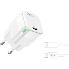 Wall charger XO CE06, 30W, USB-C, with cable UBS-C