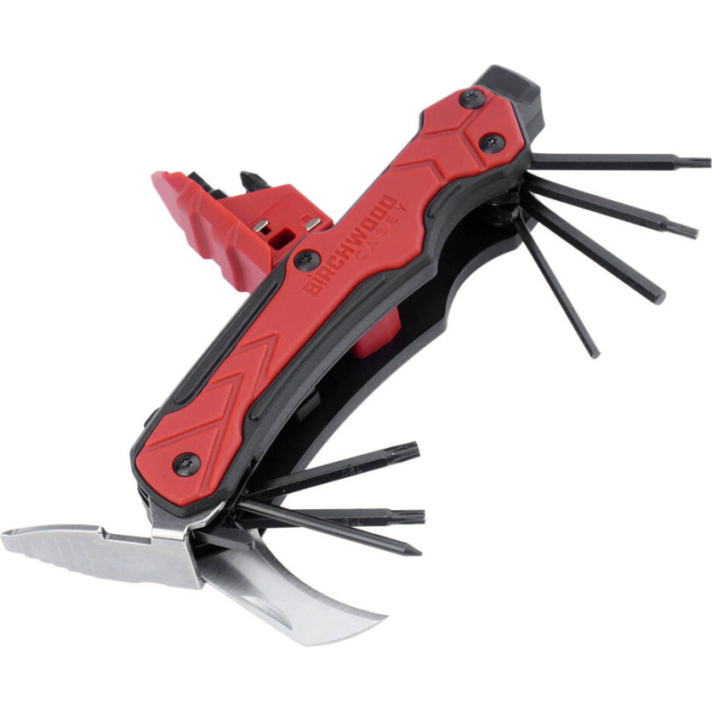 Birchwood Casey Birchwood - Multi-Tool Universal - 14 in 1 - Red - BC-UGMT