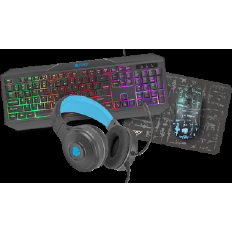 Fury Thunderstreak 3.0 Gaming Combo Set 4 in1