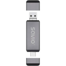 Savio USB 3in1 karšu lasītājs