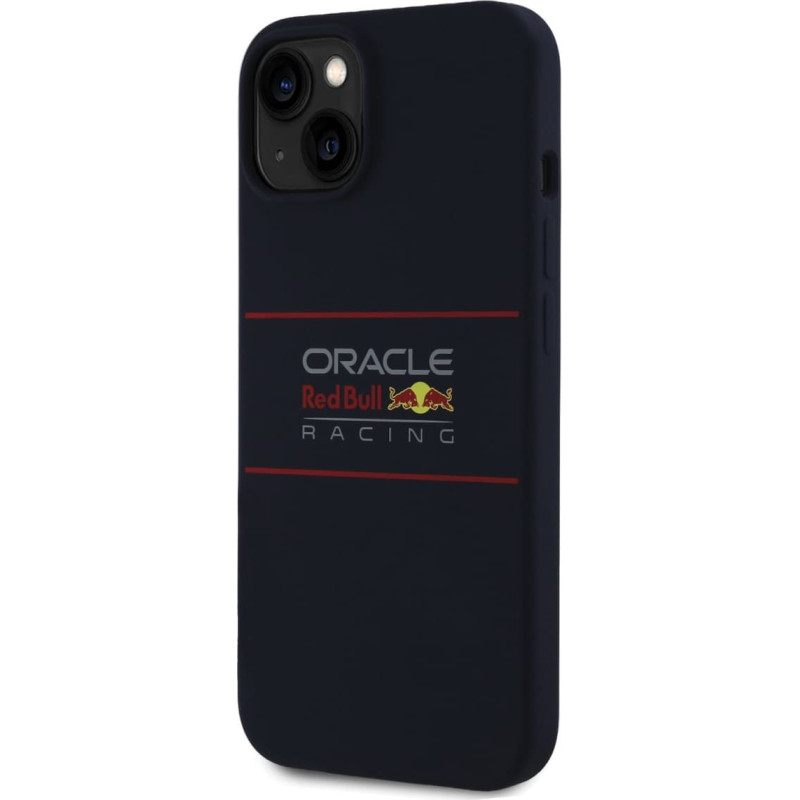 Red Bull Silicone Horizontal Logo MagSafe for iPhone 14 Navy