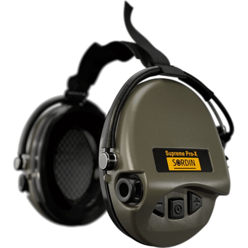 Sordin - Aktīvie dzirdes aizsargi Supreme Pro-X - Kakla siksna - Zaļa - 76302-XGS