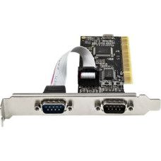 Startech .com PCI Serial Parallel Combo Card with Dual Serial RS232 Ports (DB9) & 1x Parallel LPT Port (DB25), PCI Combo Adapter Card, PCI Expansion Card Controller, PCI to Printer Card - PCI Serial & Parallel Card (PCI2S1P2) - serial adapter - PCIe - RS-