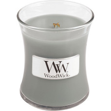 Woodwick Fireside scented candle with wooden wick 85 g