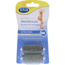 Scholl Velvet Smooth Extra Coarse Roller Heads with Diamond Crystals 2pcs