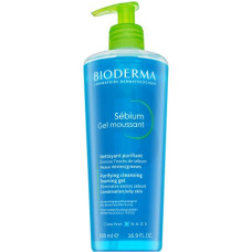 Bioderma Sébium Attīrošs attīrošs gēls Moussant Purifying Cleanising Foaming 500 ml