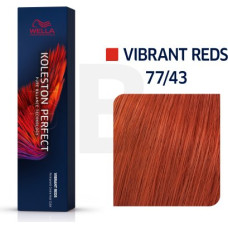 Wella Professionals Koleston Perfect Me Vibrant Reds profesionāla permanentā matu krāsa 77|43 60 ml