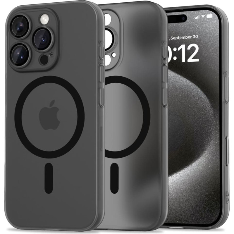 TECH-PROTECT MAGSLIM MAGSAFE IPHONE 16 PRO MATĒTS| MELNS