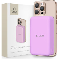 TECH-PROTECT PB12 LIFEMAG MAGSAFE POWER BANK 20000MAH LILAC