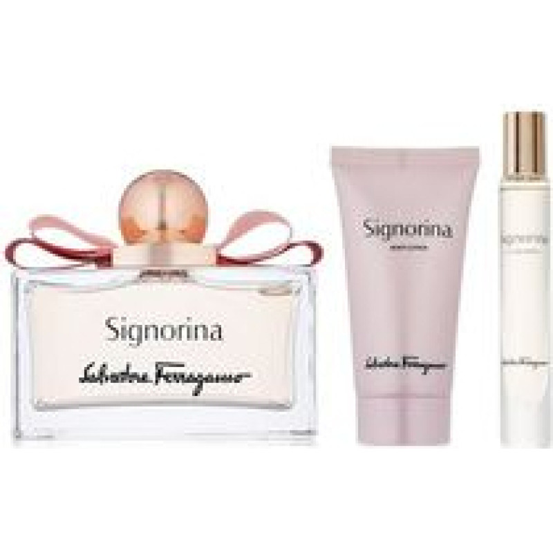 Salvatore Ferragamo Signorina SET EDP 100 ml + EDP 10 ml + Body Lotion 50 ml