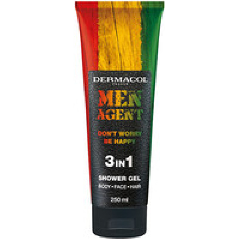 Dermacol Men Agent Don´t Worry Be Happy 3in1 Shower Gel - Shower gel for men